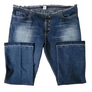 Abercrombie & Fitch NWOT Y2K Capri Denim Jeans